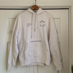 White Graphic Hoodie